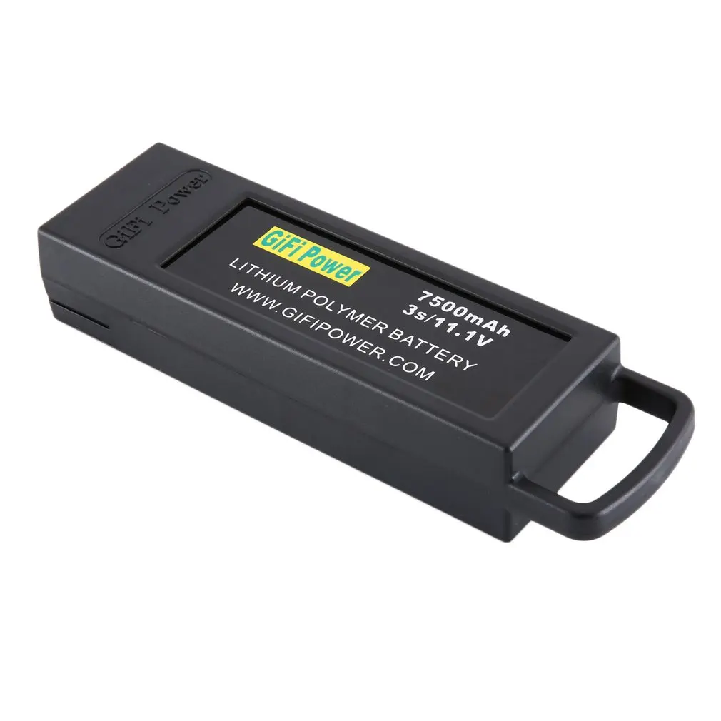 7500mAh 11.1V 3S Flight Lipo Battery Large Capacity Outdoor Drone Backup Battery For Yuneec Q500 4K For Typhoon RC Model Battery