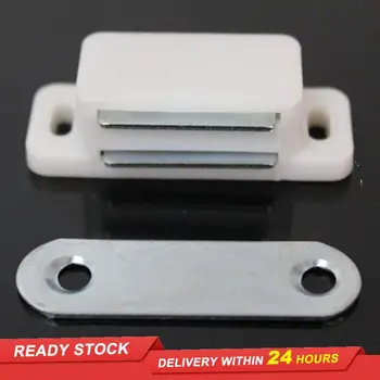 

2/4/8 Plastic Wardrobe Cabinet Cabinet Door Magnetic Door Latch Plug Bracket Magnet Household Furniture Hardware