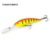 90mm 14,6G Countbass Deep Tail Wobbler La Peche Au Leurre Floating Diving Depth 6 m Crankbait Chatterbait pesca señuelo cebo duro ► Foto 1/6