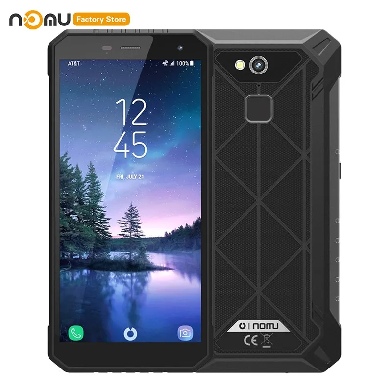 

Original IP68 NOMU S50 PRO 4G Phablet 5.72'' Android 8.1 MTK6763 Octa-core 1.5GHz 4GB RAM 64GB ROM 16.0MP 5000mAh Mobile Phones