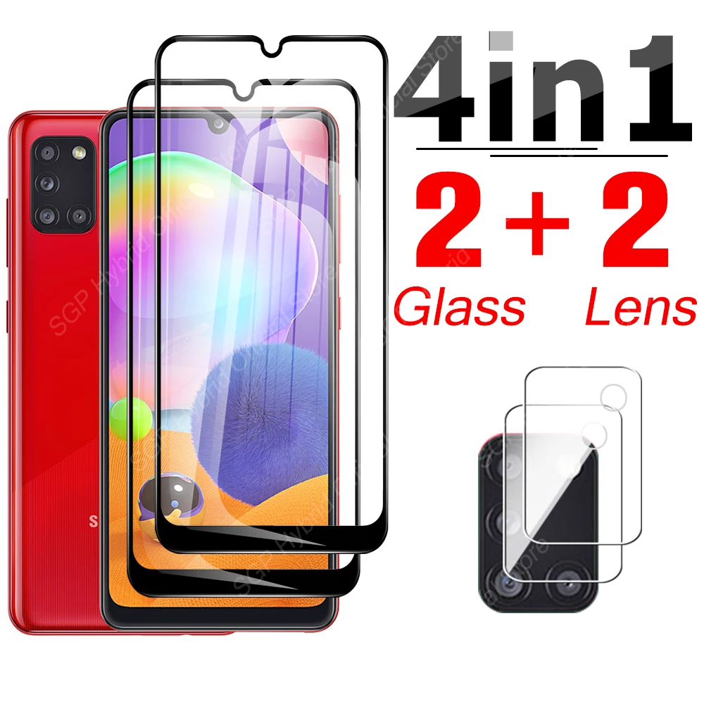 Защитное стекло 4-в-1 для Samsung Galaxy A31 M31 M31s A3 1 s M3 A 3 31 31s a33 5G m33 samsunga33 m 33 | Мобильные