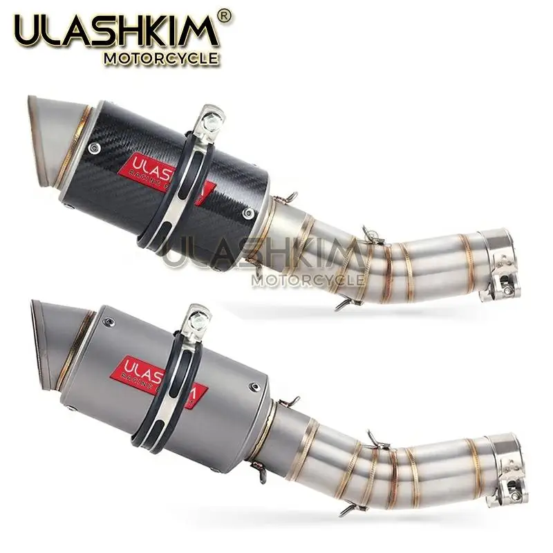 Полная выхлопная система мотоцикла глушитель Escape slip on для suzuki GSX250R GSX 250R GSX250 GW250 Link средняя труба Q