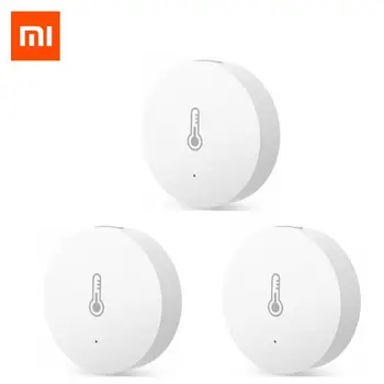 

Xiaomi Temperature Humidity Sensor Zigbee Wireless Intelligent Mini Environment Detector For Smart mi Home app control gift