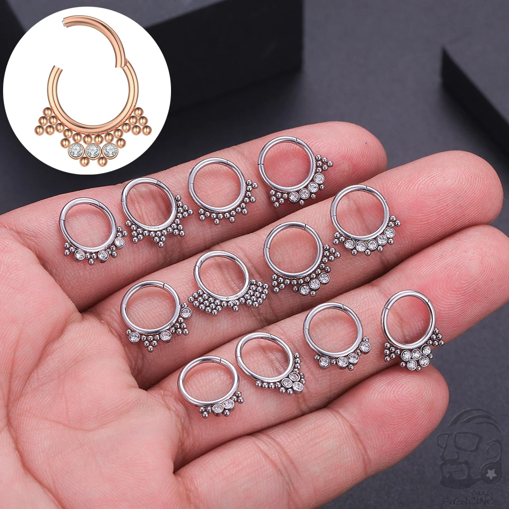 Samenstelling Springen zijde Septum Piercing Jewelry Indian | Nose Hoop Septum Indian | Septum Indian  Nose Ring - 1pc - Aliexpress