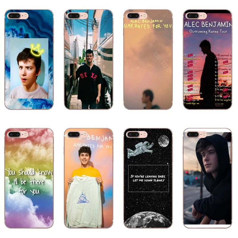 Чехол Alec Benjamin для iPhone 11 Pro XS Max XR X 8 7 6 6S Plus 5 5S SE силиконовый мягкий чехол | Мобильные