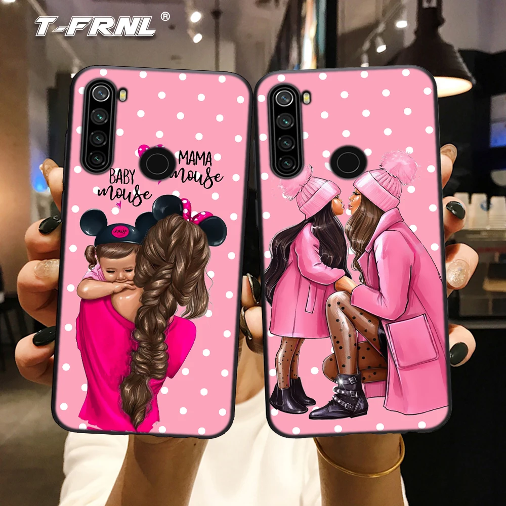 For Redmi note 8T case Soft TPU for Xiaomi 7 7A 8 8A Mi 9t 10 Pro Mum Love Baby 9S 9 Max | Мобильные телефоны и