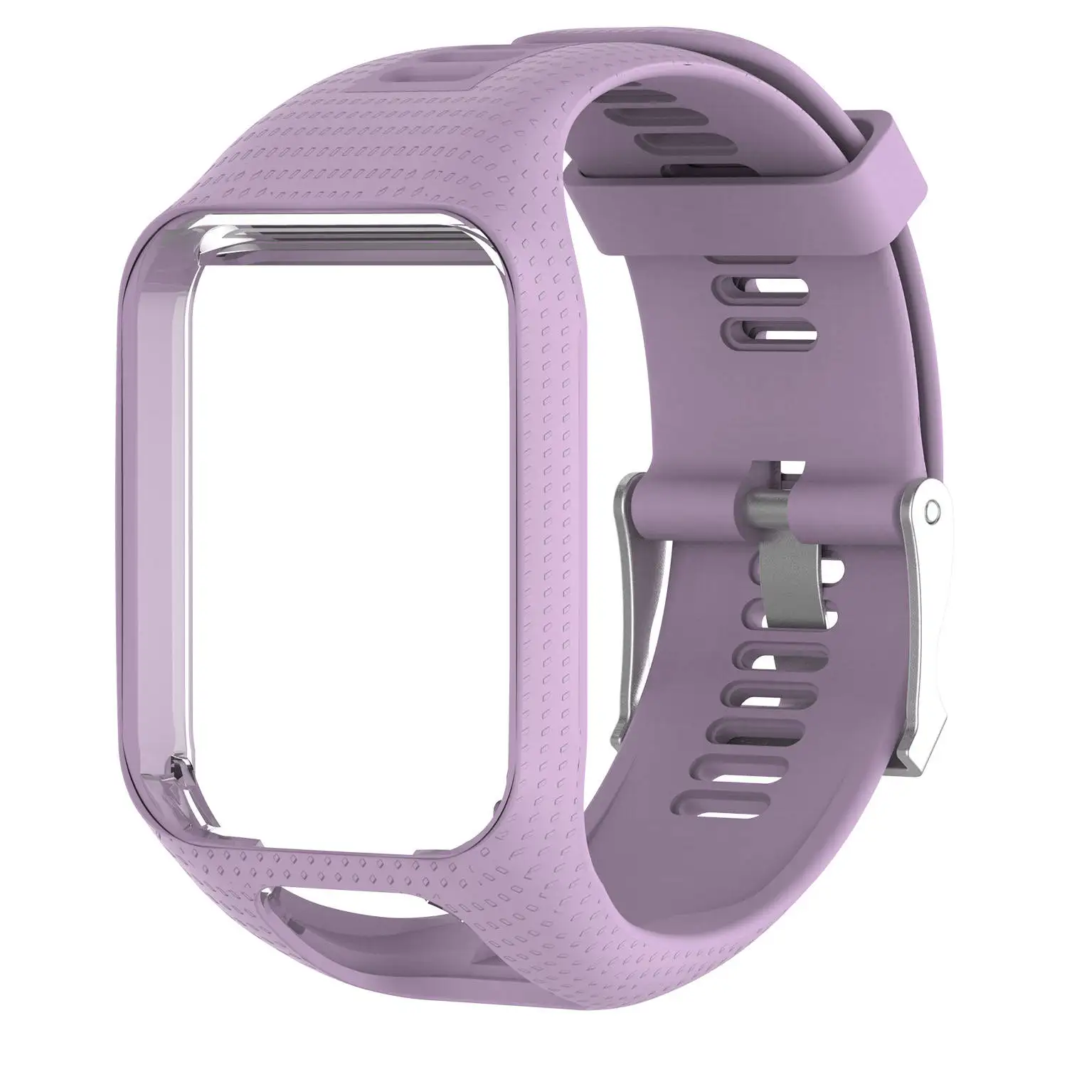 Силиконовый браслет ремешок для TomTom2 часы модный браслет для TomTom Runner 2/3 кардио+ музыка подходит для вашего авантюриста/искры - Цвет: light purple