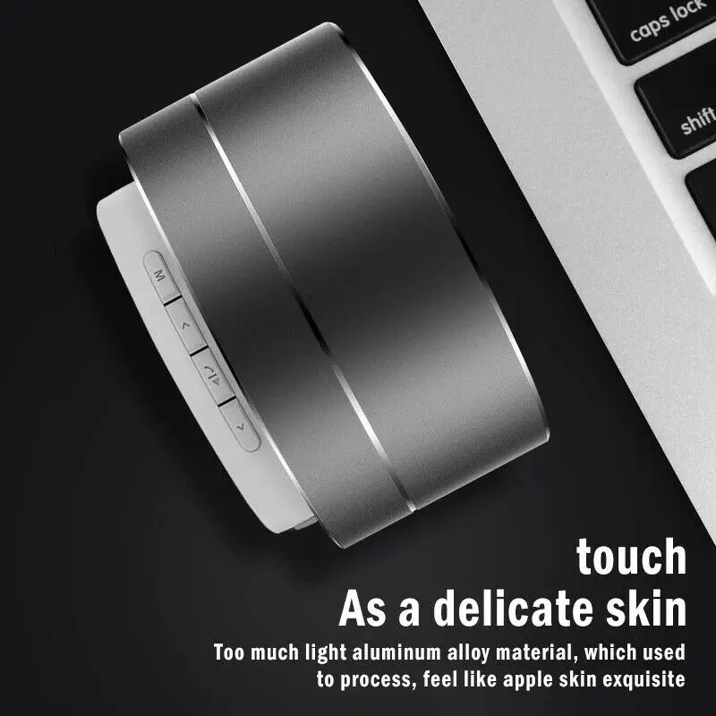 Портативный светодиодный Bluetooth беспроводной динамик мини супер бас для iPhone iPad samsung EM88