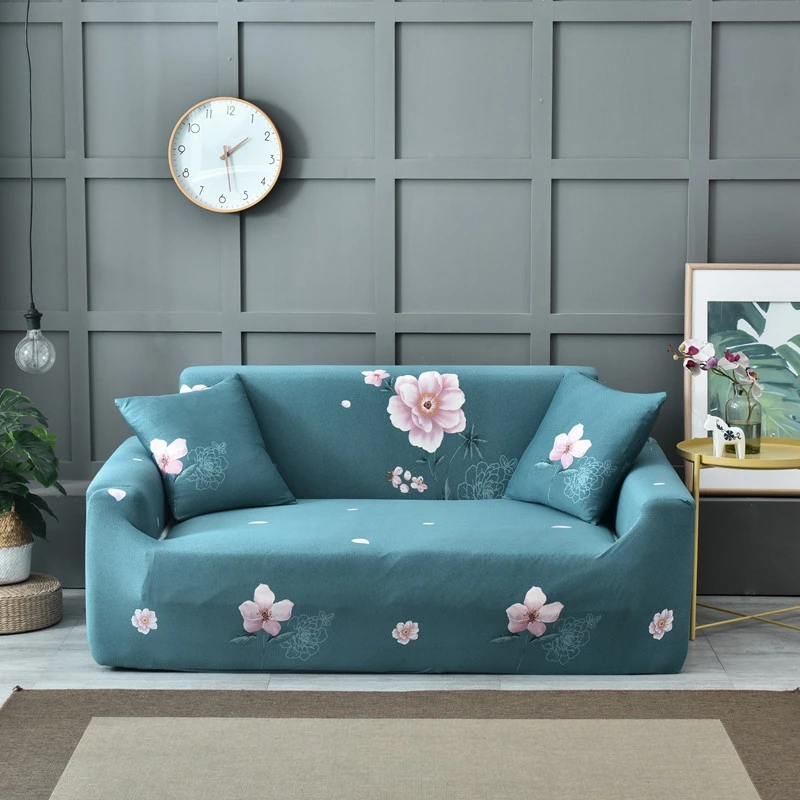 

New Universal Elastic Sofa Cover Stretch Polyester Sectional L Shaped Couch Slipcover Home Decorative 1/2/3/4 Seat Sofa Towel