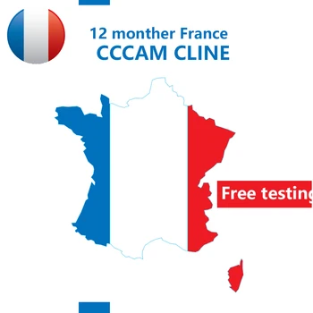 

France For DVB-S2 Receptor Cccam Cline 7 /10lines 1 Year Tv Receiver 4/8lines WIFI FULL HD Support Ccams Free Testing