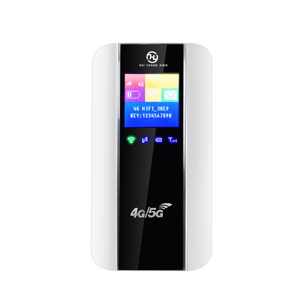 HCX H10 E Support 1500mah Battery Power Bank 4G Lte Router with SIM