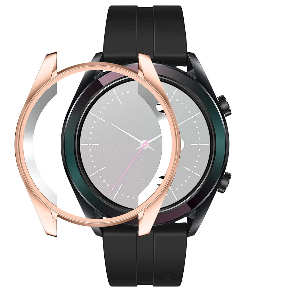 Ouhaobin ТПУ тонкий защитный чехол для смарт-часов для huawei Watch GT 42 мм чехол рамка оболочка умные часы аксессуары 830#2