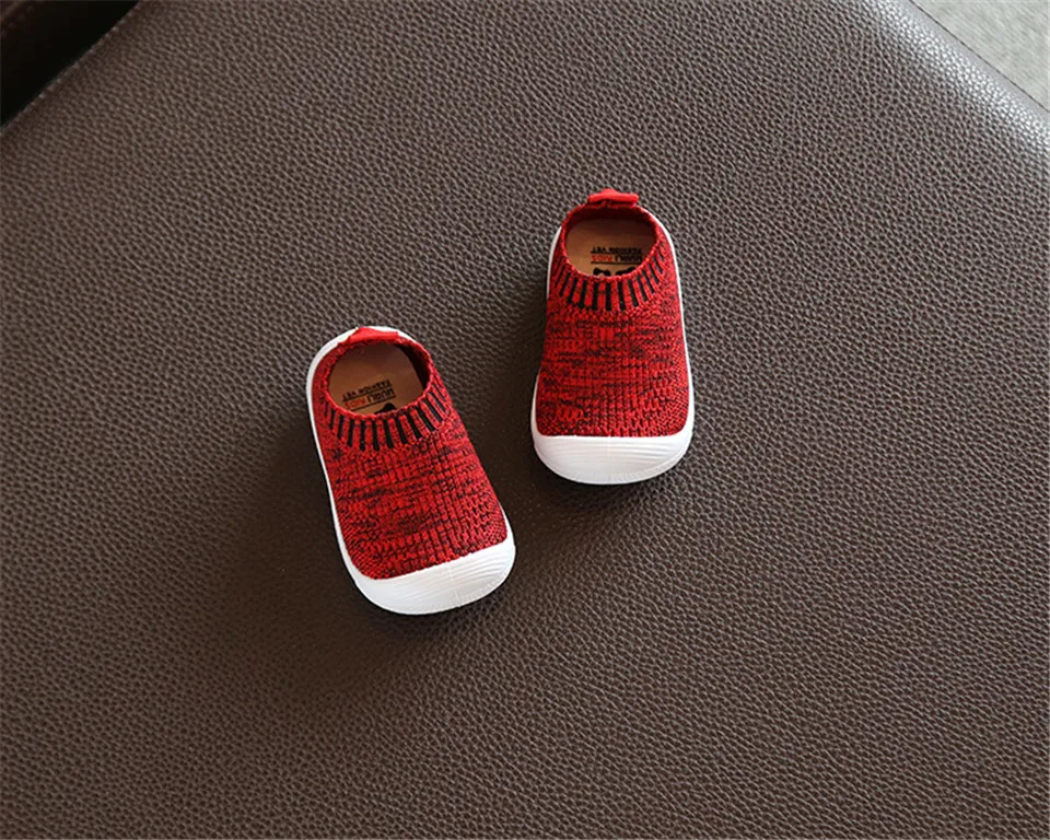 Spring and Autumn Baby First Walkers Soft Botton Baby Boys Shoes Solid Girls First Walkers Fashion Soft Breathable Kids Shoes