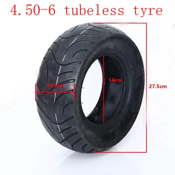 

Size 4.50-6 Thickened Wear-resisting Vacuum Tire 4.50-6 Tubeless Tire for Balancing Car Electric Scooter
