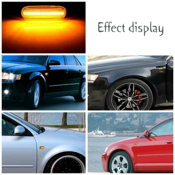 

1 Pair Side marker light For A3 A4 B7 A6 C5 C6 Side Marker Light 162LM 3000K