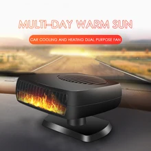 

12V/24V Car Heater Electric Cooling Heating Fan Electric Dryer Windshield Defogging Rotation Car Defroster Heating & Fans