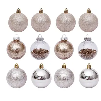 

1 Set 30Pcs Christmas Decoration Christmas Tree Pendant Set (Assorted Color)