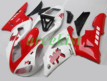

4 Free Gifts New ABS Motorcycle Full Fairings Kit Fit For YAMAHA YZF R1 1998 1999 98 99 bodywork set Red white
