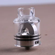 Hugsvape Ringlord RDA сетчатая катушка DIY Rebuildable стеклянный бак 27 мм Squonk Vape танк с BF контактный распылитель