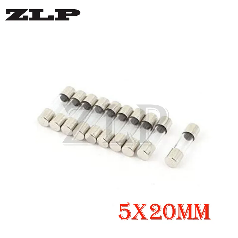 10pcs 5*20 Fast-blow Glass Fuses Assorted Kit 5*20mm 250V 0.5A 1A 2A 3A 5A 8A 10A 15A 20A 25A 30A AMP Tube Fuses 5X20MM