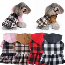 

Winter Pet Supplies Multi-Size Casual Skirts Universal Cute Pet Skirts Multi-color Fleece Skirts Comfortable Dog Plaid Skirts