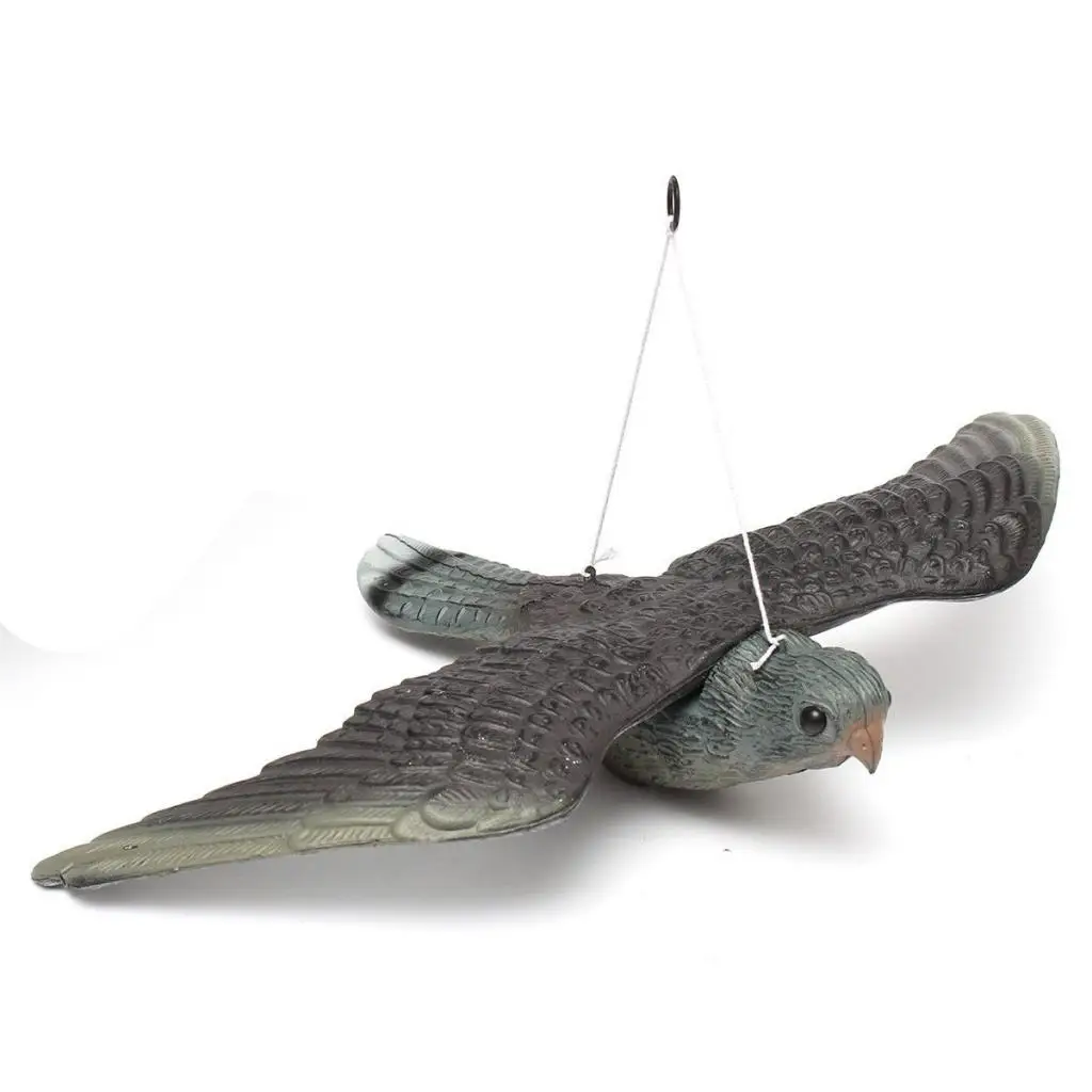 Flying Hawk Pigeon Decoy Garden Plant Rodent  Hunting Scarer