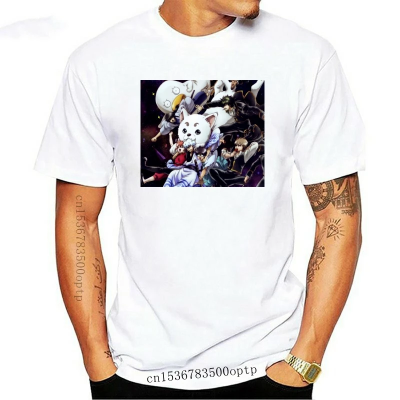 2021 2021 Mens Gintama Manga T shirt 