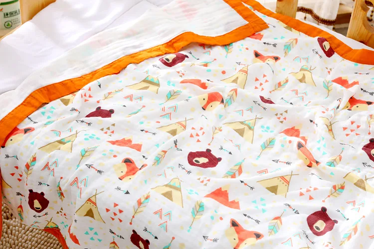 lençóis para bebê recém-nascido, gaze, envoltório infantil, saco de dormir