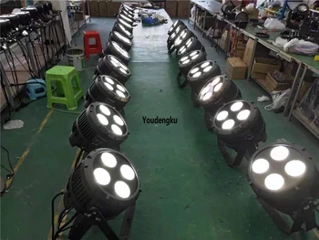 

10pcs waterproof beauty stage light 4 x 50w warm white or cool white LED COB Outdoor Par Light Waterproof Led cob Par Light