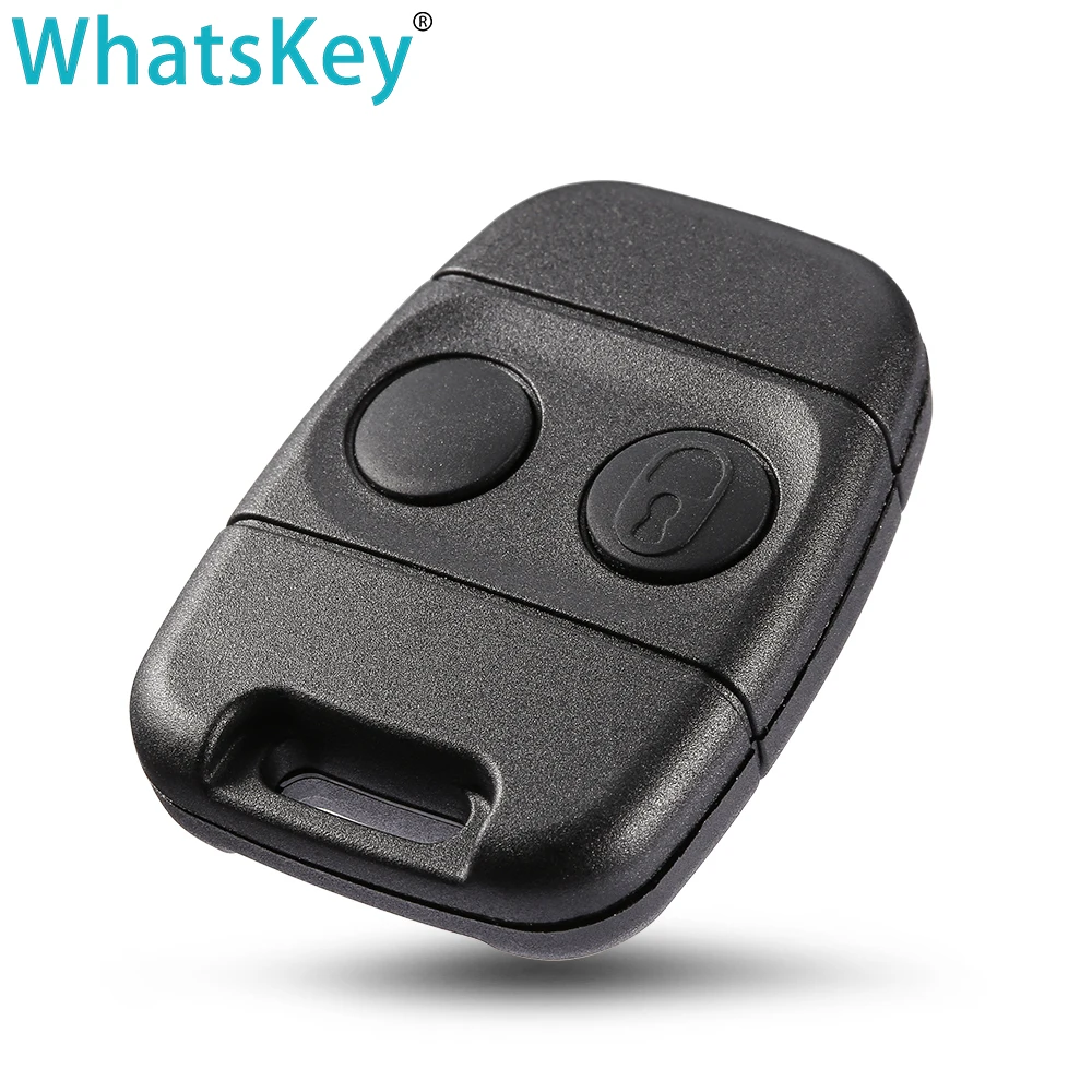WhatsKey 2 Button Remote Car Key Shell Case fit For Land Rover Discovery 1 Freelander C50 Auto Durable Fob Replacement Key Shell