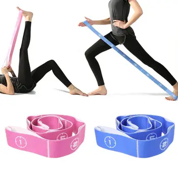 

Gymnastics Adult Latin Training Bands Yoga Pilates Stretch Fitness Elastic Band