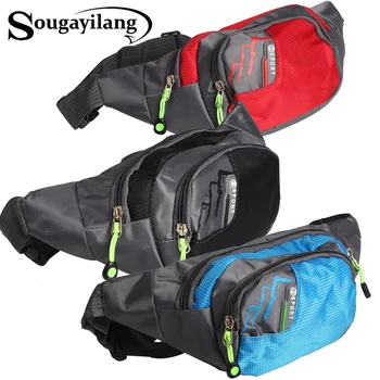 

Sougayilang New Red Fishing Bags Pesca Multi-Purpose Waterproof Polyester Fishing Bag Carp Reel Lure Outdoor Fishing Tackle Bag