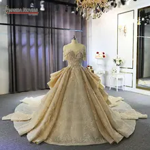 Роскошное Свадебное платье из Дубаи; настоящая работа