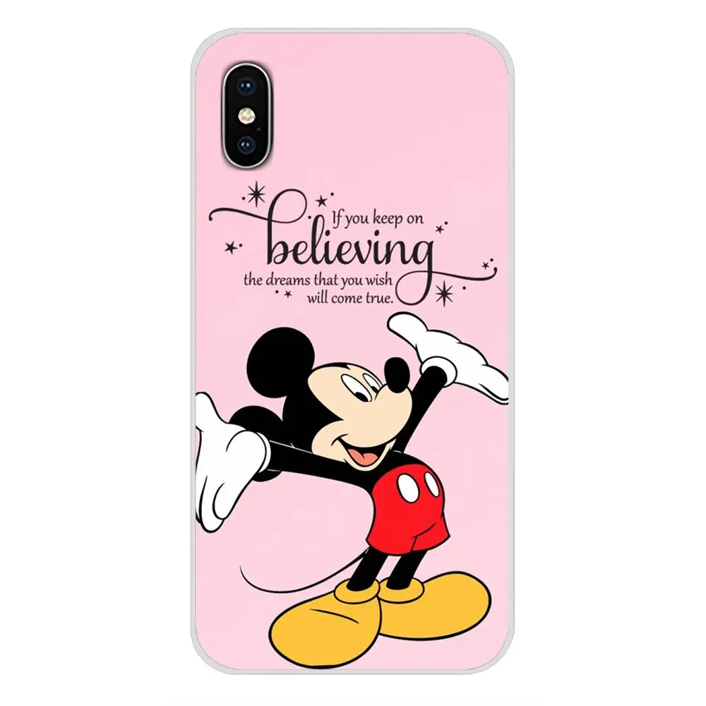 Для Apple IPhone X XR XS 11Pro MAX 4S 5s 5C SE 6S 7 8 Plus ipod touch 5 6 Micky mouse аксессуары чехлы для телефонов - Цвет: images 3