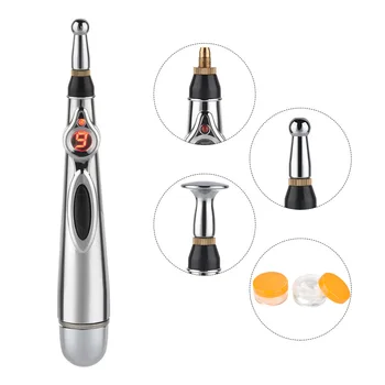 Electric Shocker Stick Vibrator Wand Nipple Stimulator Breast Vagina Clitoris Penis Massager Sex Toys for Women Men Adults 18+ 3