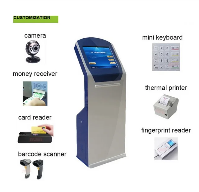 All-In-One Touch Screen Kiosk: Revolutionizing Self-Service Ticket Dispensing and Queue Management