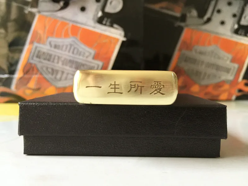 Ветрозащитные зажигалки из чистой меди, травление, Сунь Укун, сокровище, любимая жизнь