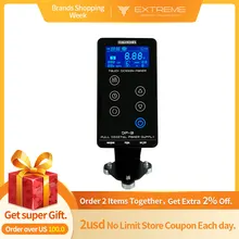 Dragonhawk Татуировка питания новейшая машина татуировки lcd макияж двойной мощности для принадлежности для тату-машинки Набор