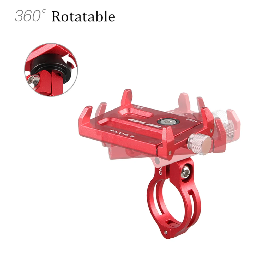 Elenxs GUB PLUS 8 Алюминиевый сплав 360 градусов вращающийся держатель мобильного телефона Мотоцикл держатель для навигатора кронштейн