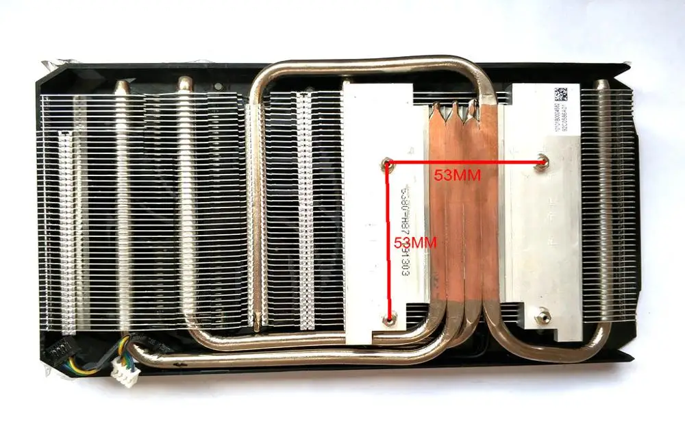 Cooler Original para Placa de Vídeo Msi Geforce Rtx2060 Super Avens oc com Dissipador de Calor - Imagem 2