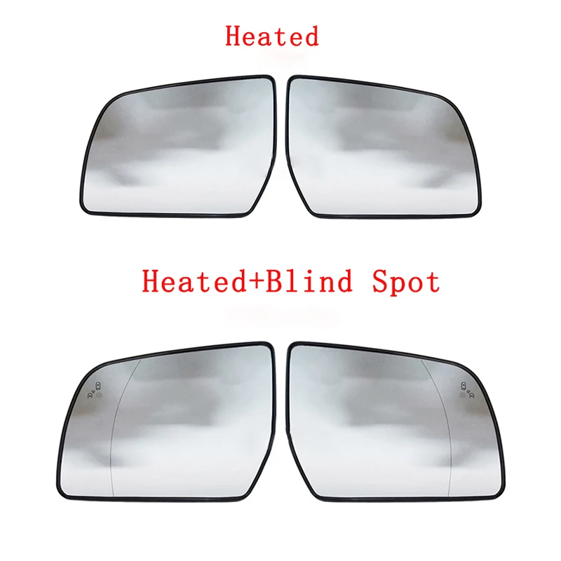 

Left Right Heated Blind Spot Warning Wing Rear Mirror Glass For Ford EVEREST 2016 2017 2018 2019 2020 RANGER Pickup 2012-2018