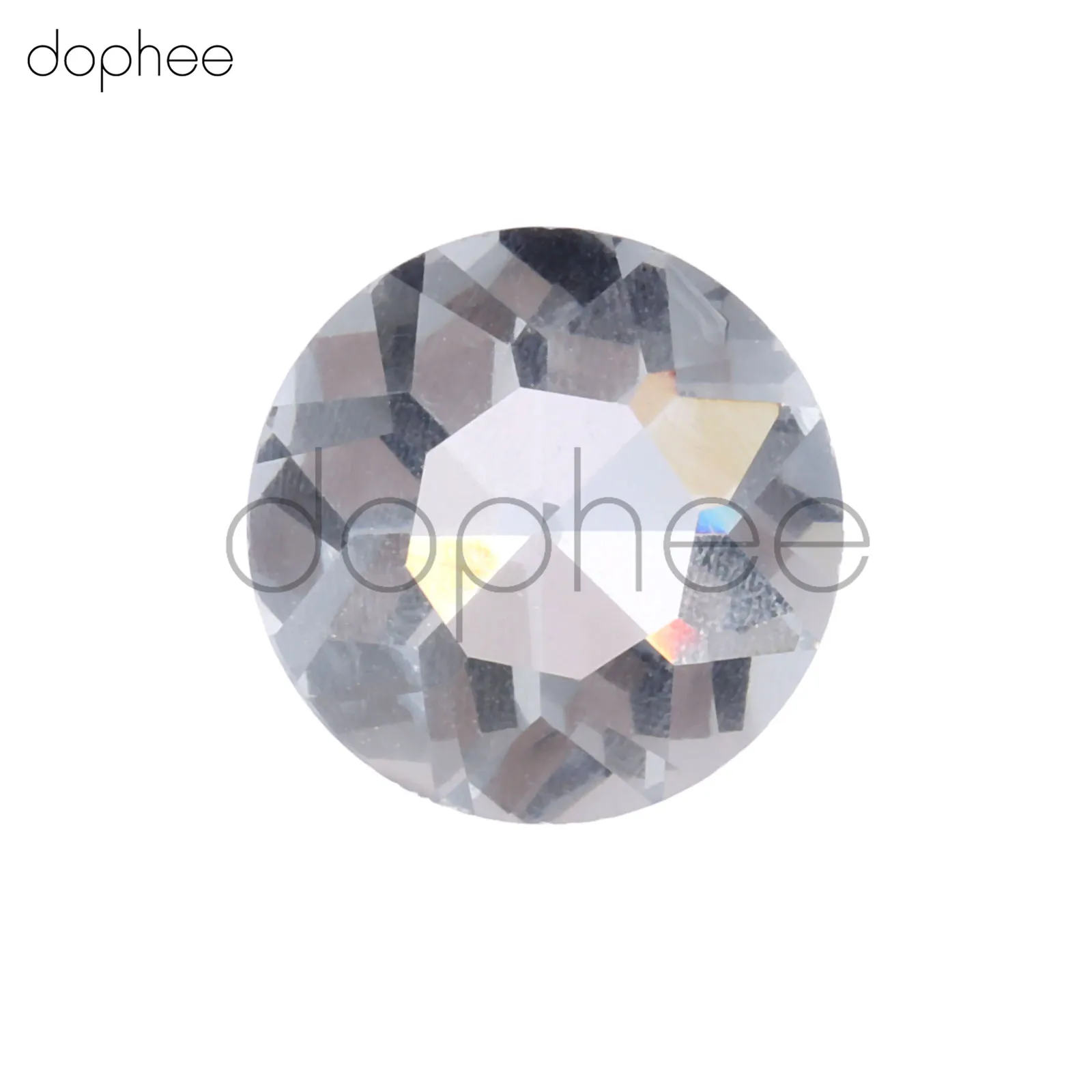 Dophee 10 шт. 14/16 мм Стразы с кристаллами круглые пуговицы для шитья диванов