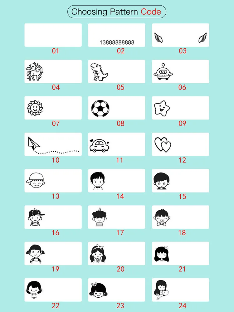 Custom-Made Stamp Baby Boys Girls DIY Toys For Children Customized Sticker Name Seal Student Clothes Chapter No Fade Security 01 name stamp,self ink stamps
