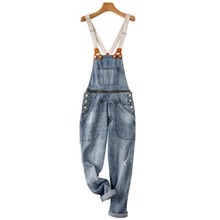 Мужские джинсы с дырками, рваные мужские повседневные джинсовые комбинезоны, свободные хип-хоп мужские брюки из денима, модные комбинезоны D40