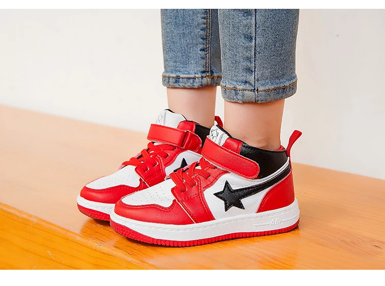Shoes Kids New Boys Girls Children Shoes Sneakers Litter Big Kids Sport Basketball Running Tennis Leather Girl Boy Shoe