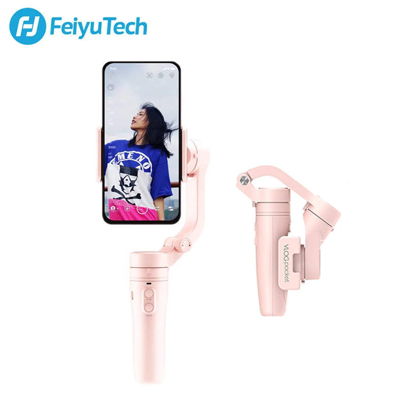 Складной стабилизатор FeiyuTech Vlog Vimble держатель для смартфона с вращением по 2 3 осям