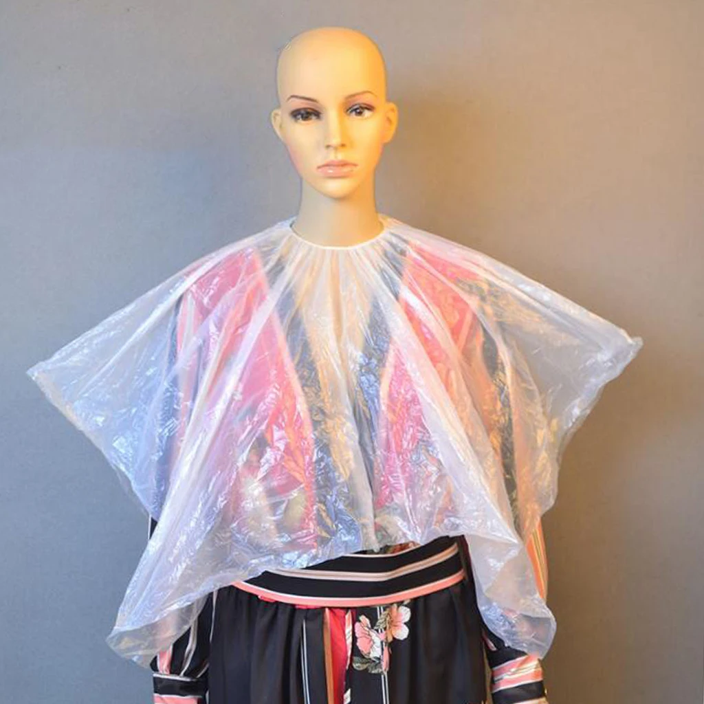 50/100/200 Disposable Hair Cutting Capes Hairdressing Gown Home Barber Apron Dyeing Salon Hairdresser Cloth
