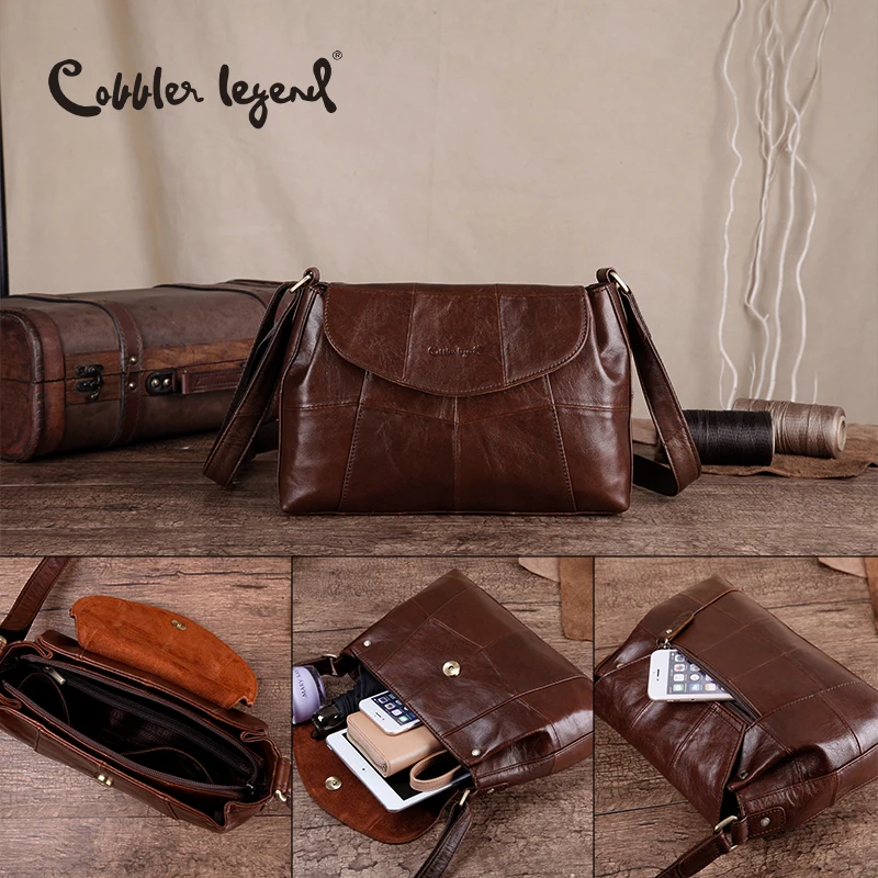 Cobbler Legend элегантные женские сумки-мессенджеры для женщин сумки через плечо для женщин сумки из натуральной кожи брендовые сумки