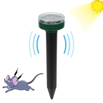 

NICEYARD Solar Power Ultrasonic Snake Bird Mosquito Mouse Pest Repeller Mole Repellent Eco-Friendly Outdoor Garden