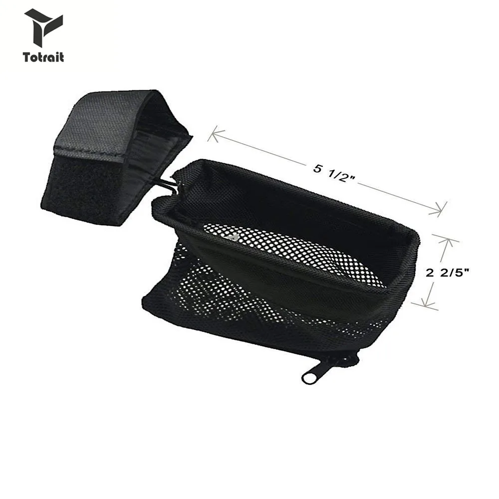 Totrait Hunting Accessories Military Gear AR-15 Ammo Brass Shell Catcher Mesh Trap Nylon Mesh Bag Capture Black. 223 / 5.56